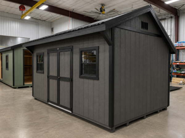 10'x16' Quaker Gable Wood Panel Shed