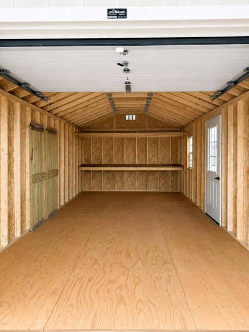 12'x24' Ranch Gable Wood Panel Garage