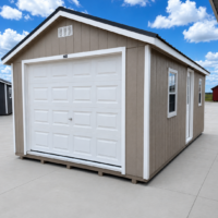 12'x24' Ranch Gable Wood Panel Garage