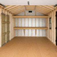 12'x20' Ranch Gable Wood Panel Garage