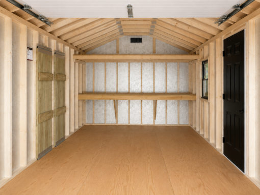 12'x20' Ranch Gable Wood Panel Garage