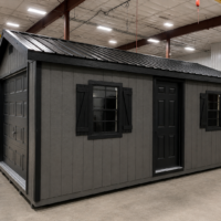 12'x20' Ranch Gable Wood Panel Garage