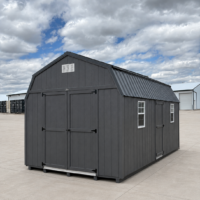 12'x24' Economy High Barn Wood Shed