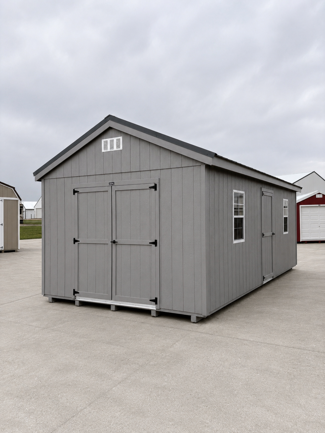 12'x24' Economy Ranch Gable Wood Shed For Sale| #74267 | Northland