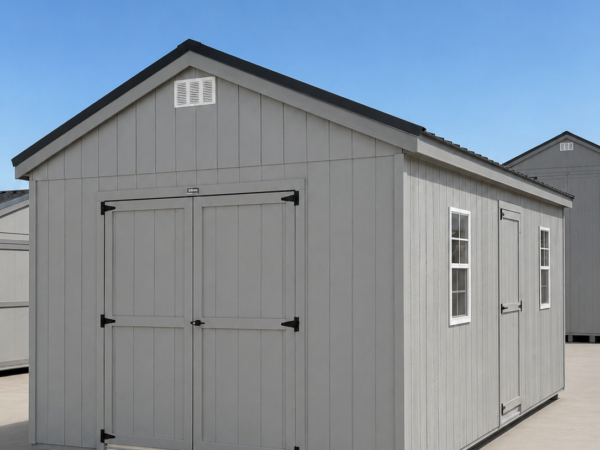 74276 12'x24' Economy Ranch Gable Wood Shed