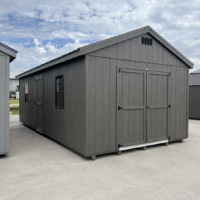 74283 12'x24' Economy Ranch Gable Wood Shed