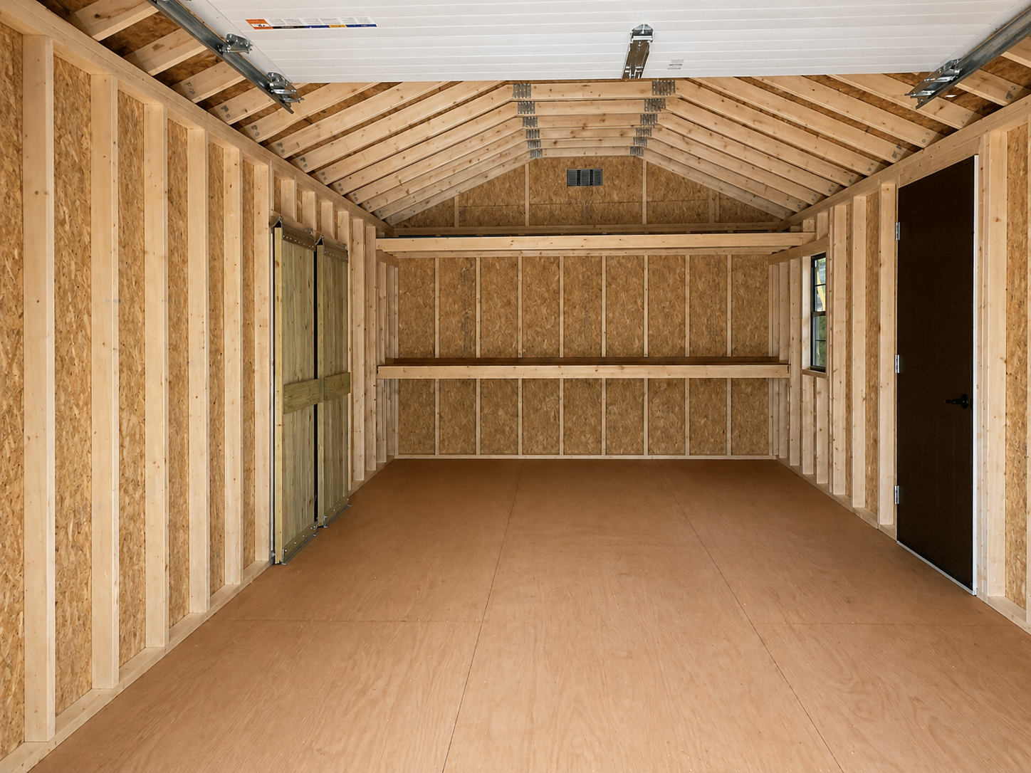 12'x24' Ranch Gable Wood Panel Garage For Sale| #74314 | Northland