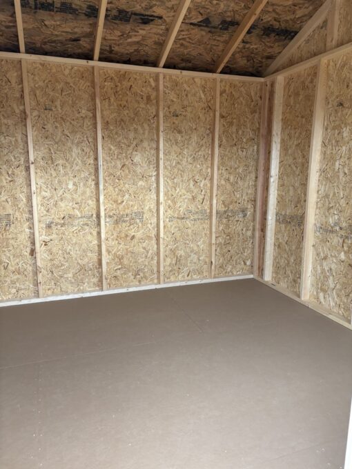 74342-1 10'x12' Economy Ranch Gable Wood Shed