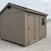 74342 10'x12' Economy Ranch Gable Wood Shed