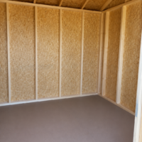 10'x12' Economy Ranch Gable Wood Shed