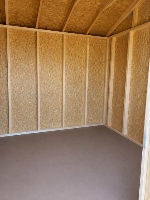 10'x12' Economy Ranch Gable Wood Shed