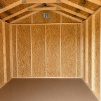 10'x12' Economy Ranch Gable Wood Shed