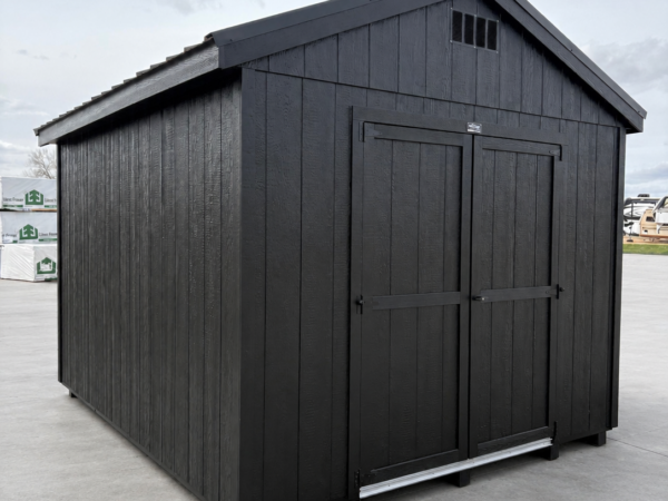 10'x12' Economy Ranch Gable Wood Shed
