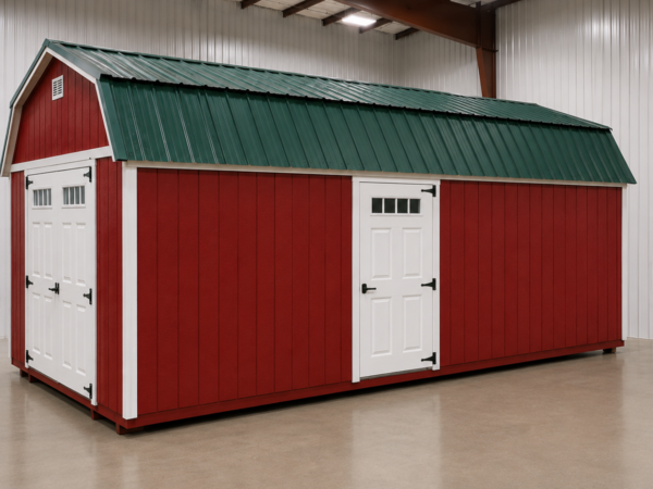 74459 12x24 High Barn Wood Panel Shed