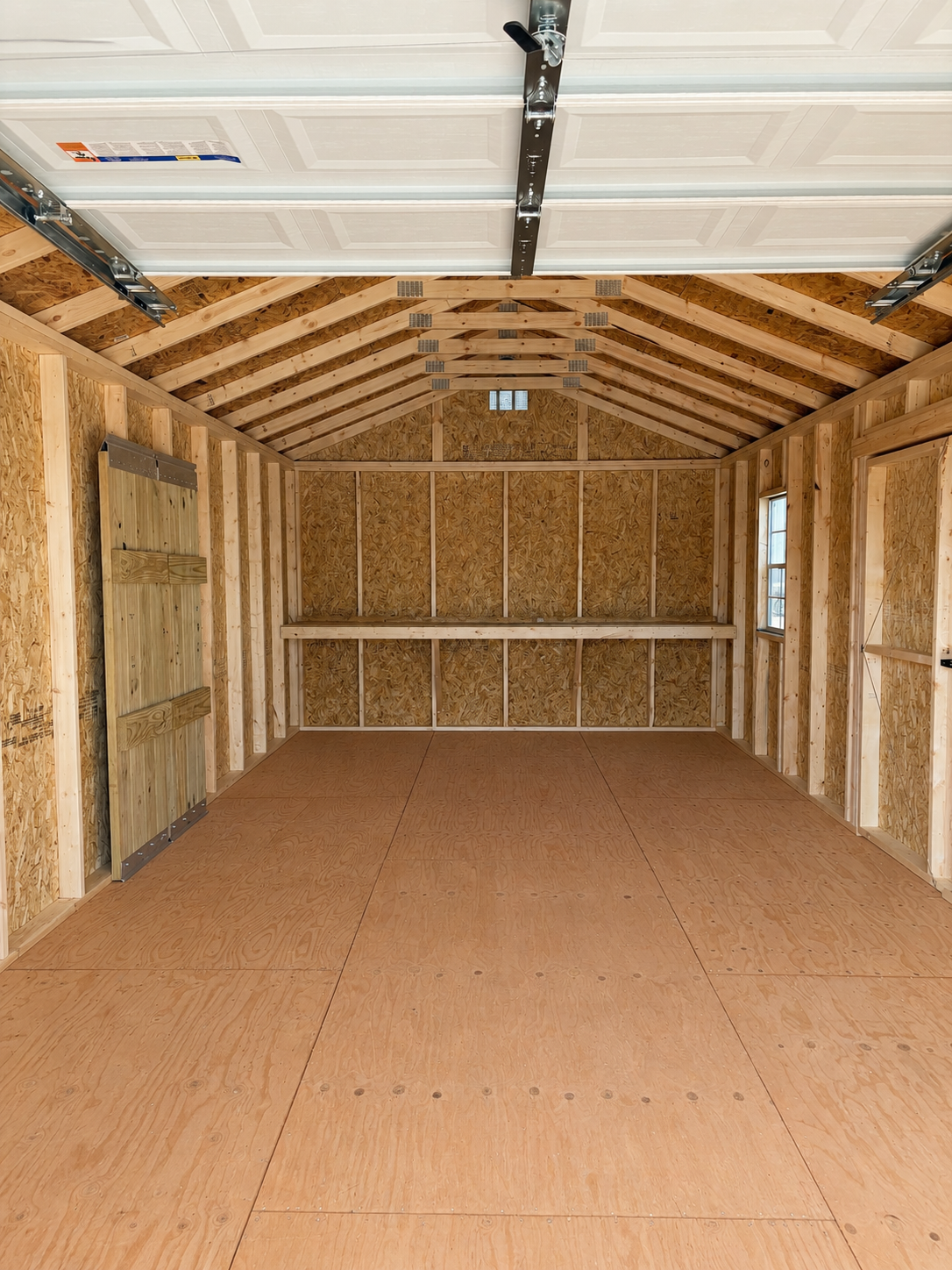12'x16' Economy Ranch Wood Panel Garage For Sale| #74468