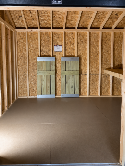 10'x12' Ranch Gable Wood Panel Shed