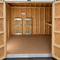 10'x12' Ranch Gable Wood Panel Shed