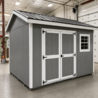 10'x12' Ranch Gable Wood Panel Shed