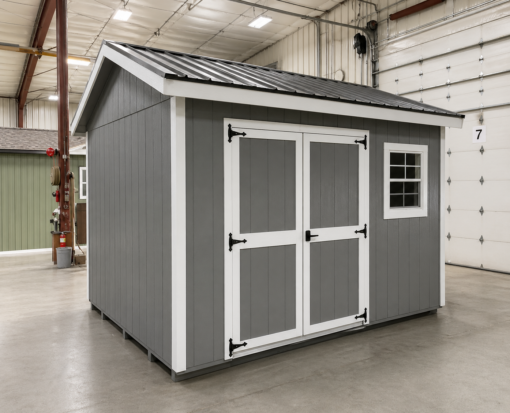 10'x12' Ranch Gable Wood Panel Shed