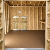 10'x12' Ranch Gable Wood Panel Shed