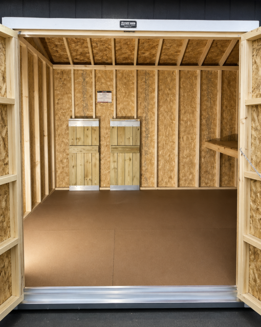 10'x12' Ranch Gable Wood Panel Shed