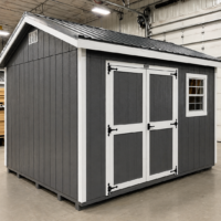 10'x12' Ranch Gable Wood Panel Shed