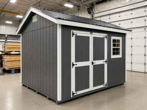 10'x12' Ranch Gable Wood Panel Shed