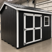 10'x12' Ranch Gable Wood Panel Shed