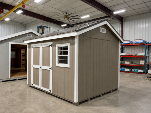 10'x12' Ranch Gable Wood Panel Shed