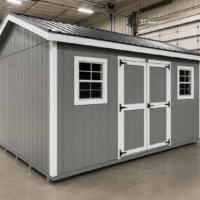 12'x16' Ranch Gable Wood Panel Shed