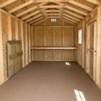 74567-1 10'x20' Economy Ranch Gable Wood Shed