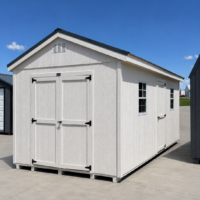 74567 10'x20' Economy Ranch Gable Wood Shed