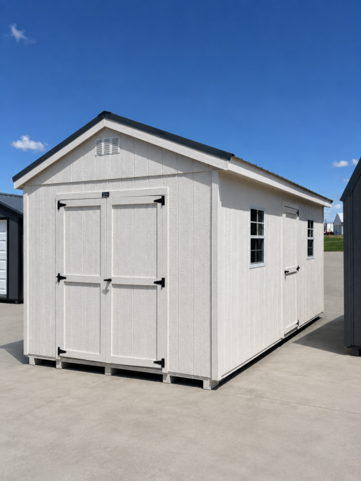 74567 10'x20' Economy Ranch Gable Wood Shed