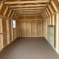 10'x20' Economy High Barn Wood Shed