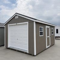 74578 12'x16' Economy Ranch Wood Panel Garage