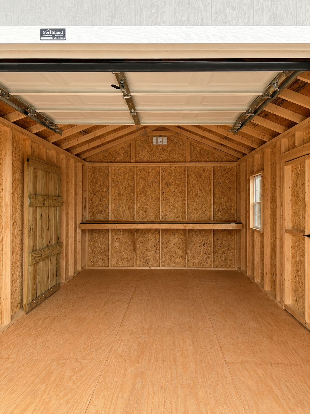 12'x20' Economy Ranch Wood Panel Garage For Sale| #74586