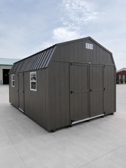 12'x20' Economy High Barn Style Wood Shed