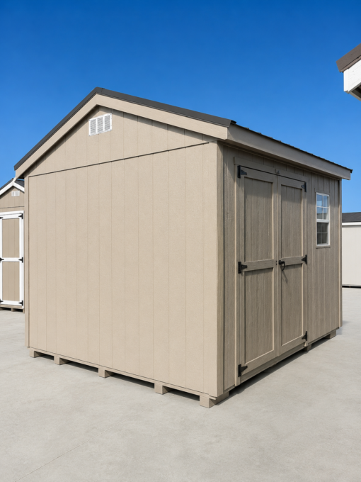 10'x12' Economy Ranch Style Wood Shed