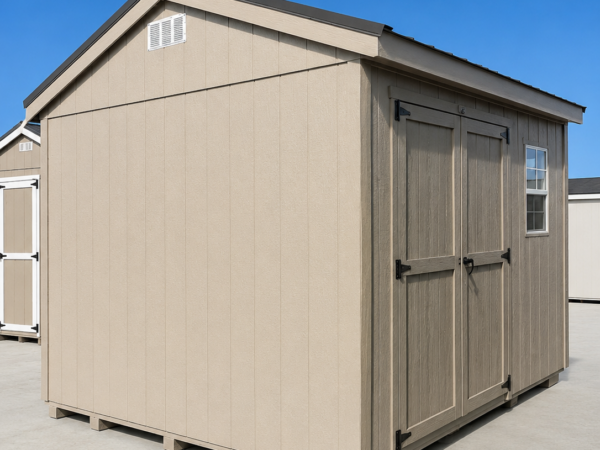 10'x12' Economy Ranch Style Wood Shed