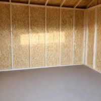 10'x12' Economy Ranch Gable Wood Shed