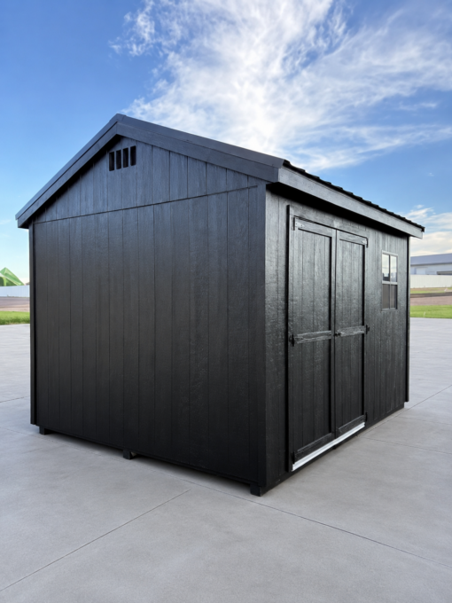 10'x12' Economy Ranch Gable Wood Shed