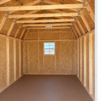 74610-1 10'x16' Economy High Barn Wood Shed