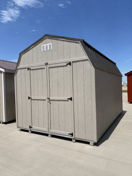 74610 10'x16' Economy High Barn Wood Shed