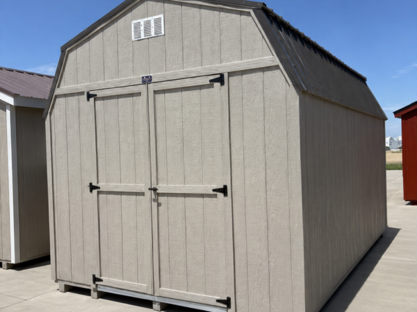 74610 10'x16' Economy High Barn Wood Shed