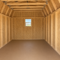 74613-1 10'x16' Economy High Barn Wood Shed