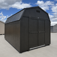 74613 10'x16' Economy High Barn Wood Shed