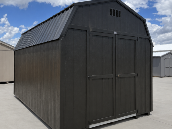 10'x16' Economy High Barn Wood Shed