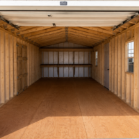 14'x32' Ranch Gable Wood Panel Garage