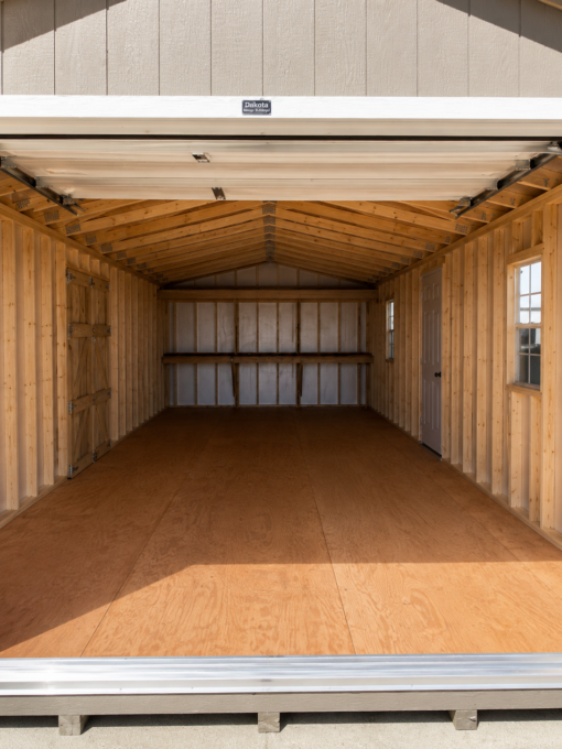 14'x32' Ranch Gable Wood Panel Garage