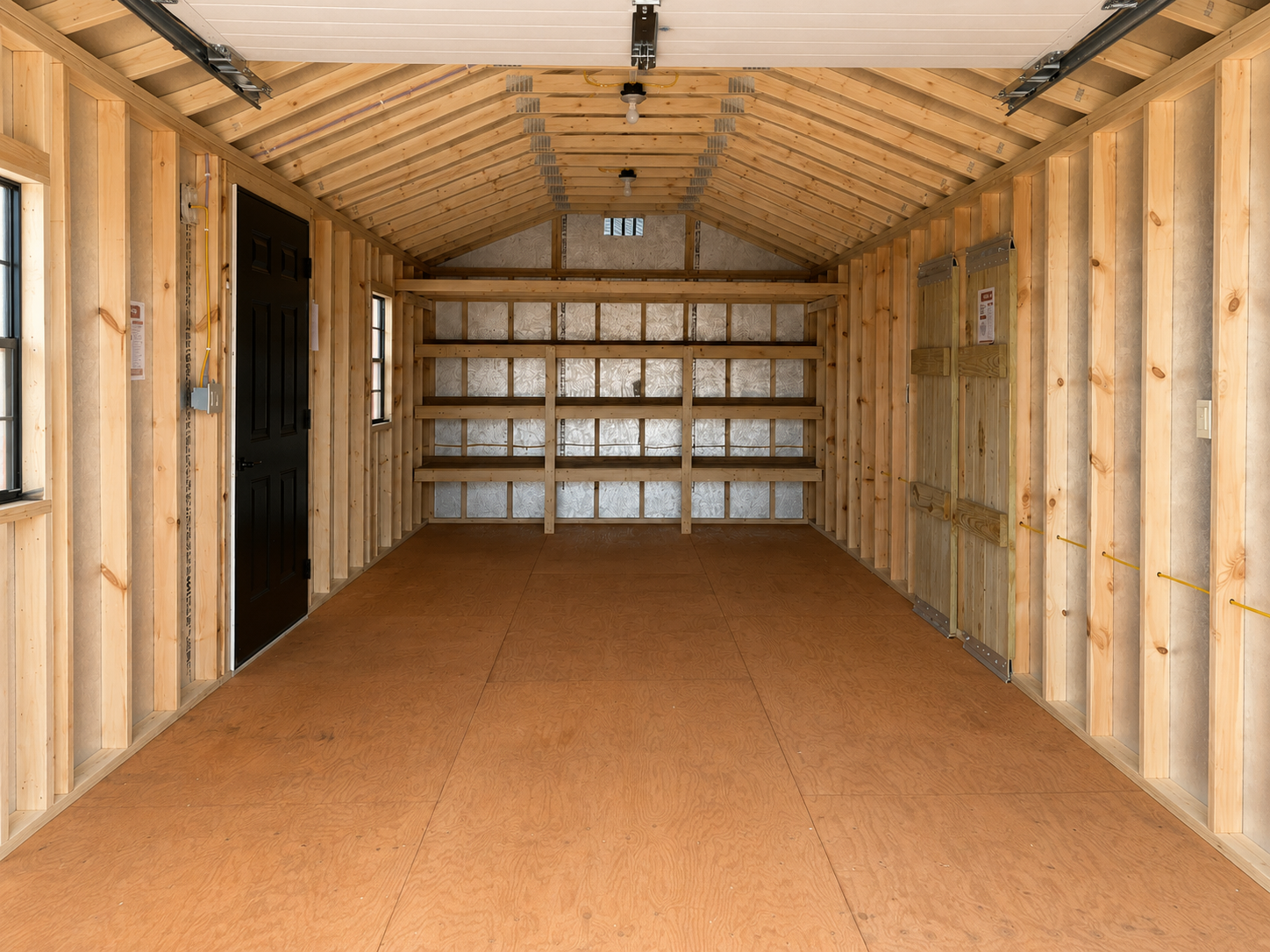 アクセサリー edoya garage 12'x28' Ranch Gable Wood Panel Garage For Sale| #74925 | Northland